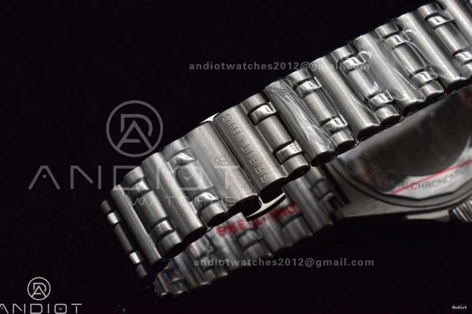 BLS Best Automatic Chronomat Factory Breitling 1:1 On Dial GMT Blue SS A2836 Edition Bracelet 40mm 0202